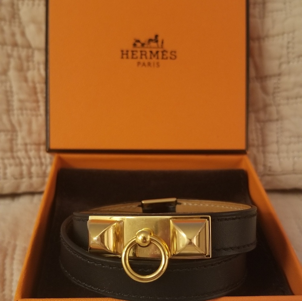 Hermes Rivale Double Tour Bracelet